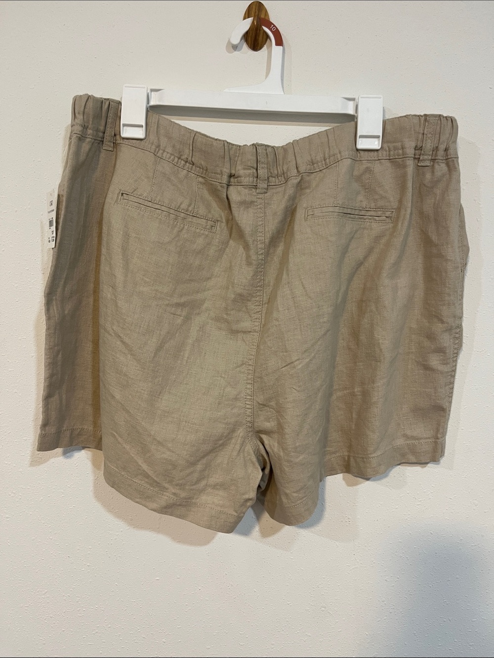 Cato Women's Tan Drawstring Bermuda Shorts size 18/20W - Picture 3 of 5
